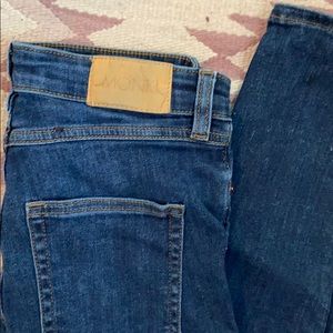 Monki Oki skinny high waist organic cotton jeans